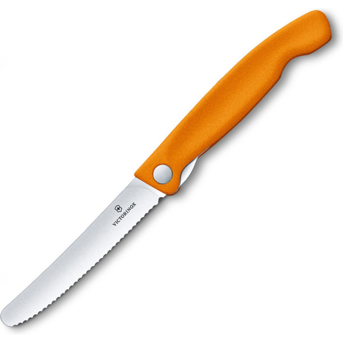 Складной нож Victorinox Swiss Classic Paring 6.7836.F9B, оранжевый